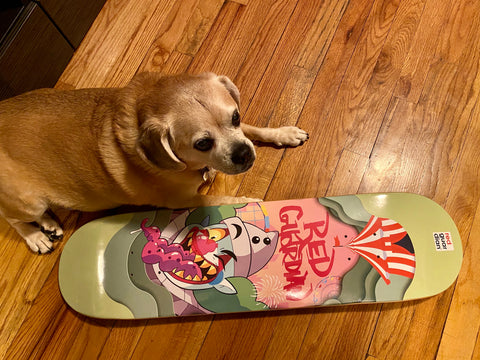 Creative Place Skate Deck - RedGuardian Art & Toys