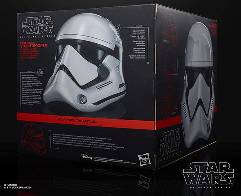 Star Wars The Black Series First Order Stormtrooper Premium Electronic Helmet Prop Replica
