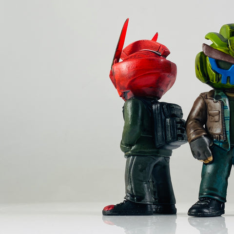 Hipster Quiccs Teq - Redhook Raffle - RedGuardian Art & Toys