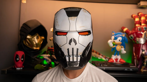Marvel Legends Gamerverse Punisher War Machine Helmet Prop Replica - Exclusive