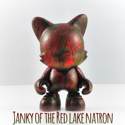 Janky of the Red Lake Natron - Superplastic Custom - RedGuardian Art & Toys