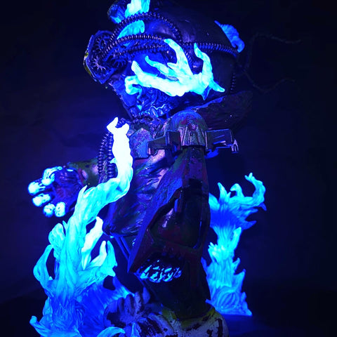 Quiccs Mega Teq63 Custom : Lockheed Ghost - RedGuardian Art & Toys