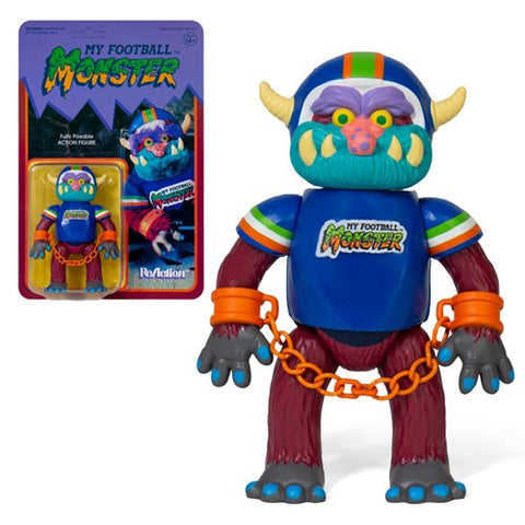 My Pet Monster Football 3 3/4-Inch ReAction Figure