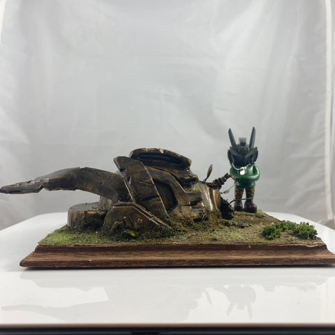 Land of the Titans - Custom Art Piece - RedGuardian Art & Toys