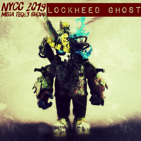 Quiccs Mega Teq63 Custom : Lockheed Ghost - RedGuardian Art & Toys