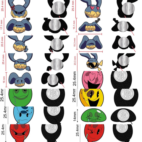 RG Series 2 Pin Collection - 17 Pins