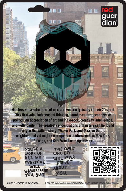 Hipster Quiccs Teq - Williamsburg - RedGuardian Art & Toys