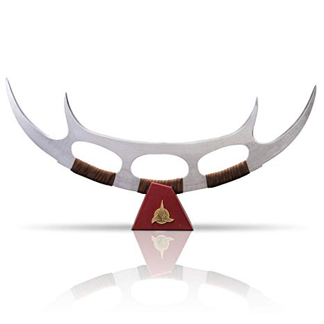 Star Trek Klingon Bat'leth 1:1 Scale Prop Replica - RedGuardian Art & Toys