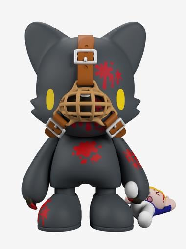 Gloomy in Black SuperJanky by Mori Chack - RedGuardian Art & Toys