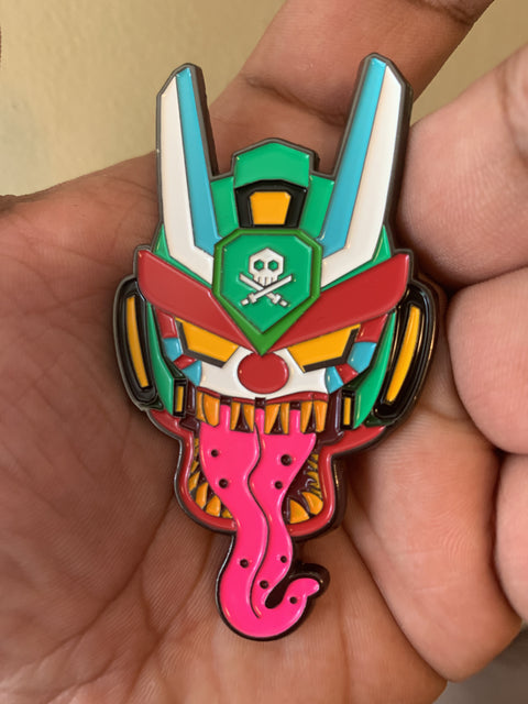 RedGuardian x Quiccs Clown Teq Pin - RedGuardian Art & Toys