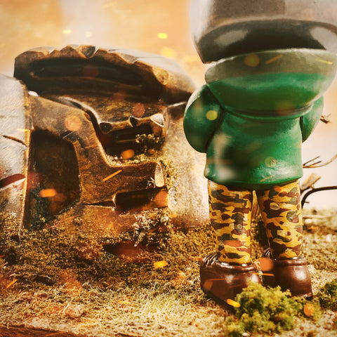 Land of the Titans - Custom Art Piece - RedGuardian Art & Toys