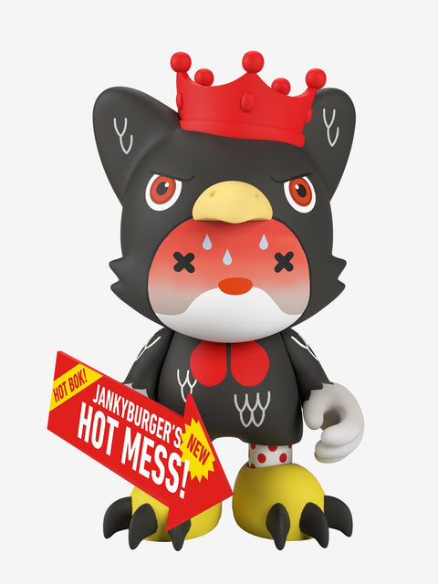 KING JANKY THE 5.5 “GENERAL JANKY’S HOT ‘N SWEATY WINGS” EDITION - RedGuardian Art & Toys