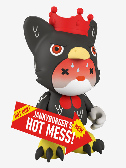 KING JANKY THE 5.5 “GENERAL JANKY’S HOT ‘N SWEATY WINGS” EDITION - RedGuardian Art & Toys