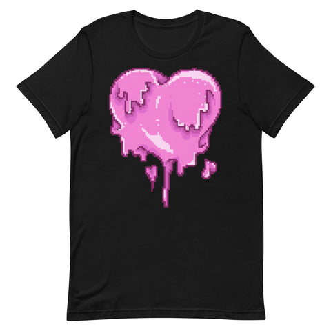 Melting Heart Short-Sleeve Unisex T-Shirt