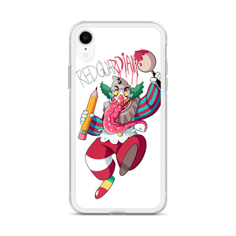 Dancing Clown iPhone Case - RedGuardian Art & Toys