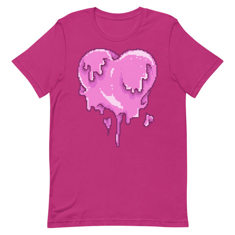 Melting Heart Short-Sleeve Unisex T-Shirt