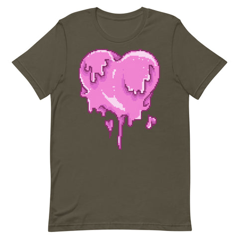 Melting Heart Short-Sleeve Unisex T-Shirt