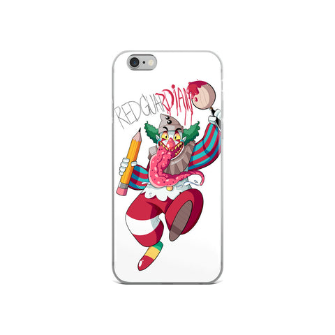 Dancing Clown iPhone Case - RedGuardian Art & Toys