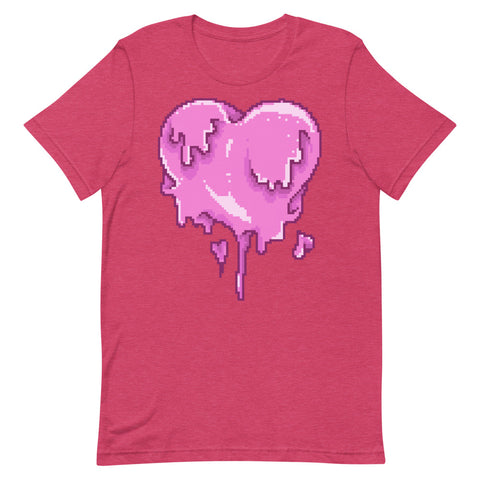 Melting Heart Short-Sleeve Unisex T-Shirt