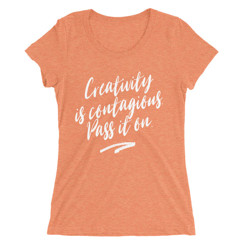 Creativity is ... Ladies' Short-Sleeve T-Shirt - RedGuardian Art & Toys