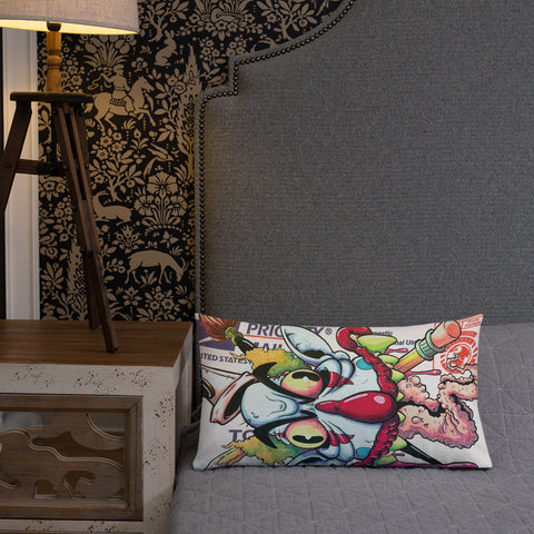USPS Slap Premium Pillow - RedGuardian Art & Toys