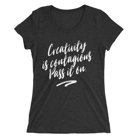 Creativity is ... Ladies' Short-Sleeve T-Shirt - RedGuardian Art & Toys