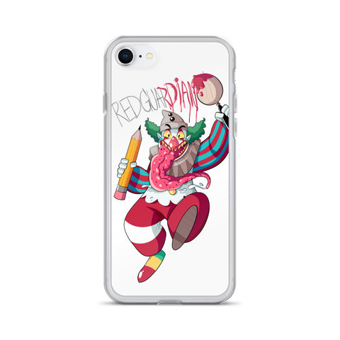 Dancing Clown iPhone Case - RedGuardian Art & Toys