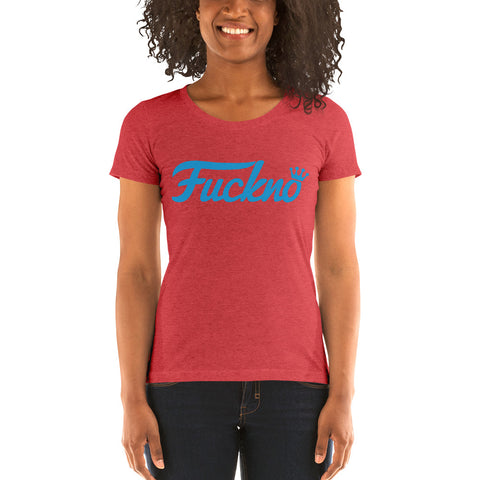 'fuck no' to Funko Ladies' short sleeve t-shirt - RedGuardian Art & Toys