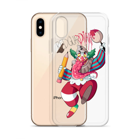 Dancing Clown iPhone Case - RedGuardian Art & Toys