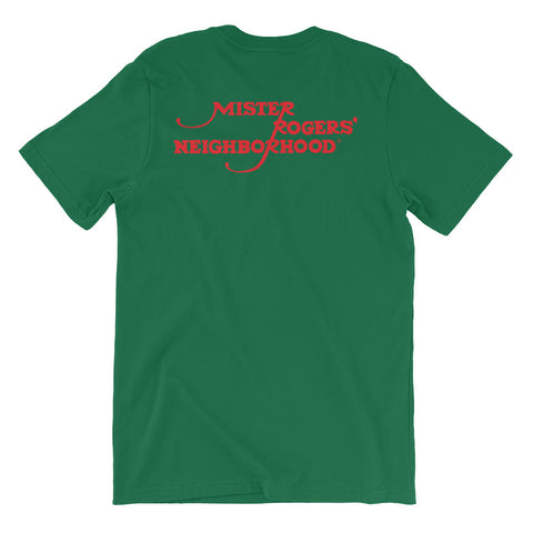 Mister Rogers "Hello Neighbor" Short-Sleeve Unisex T-Shirt - RedGuardian Art & Toys