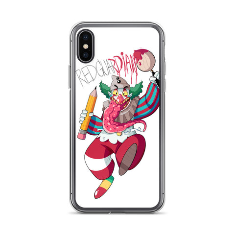 Dancing Clown iPhone Case - RedGuardian Art & Toys