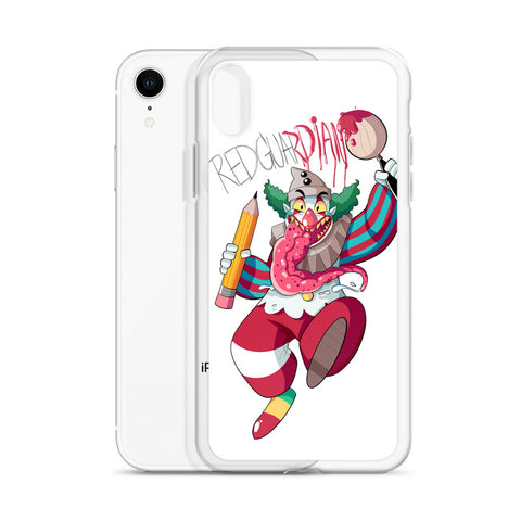 Dancing Clown iPhone Case - RedGuardian Art & Toys