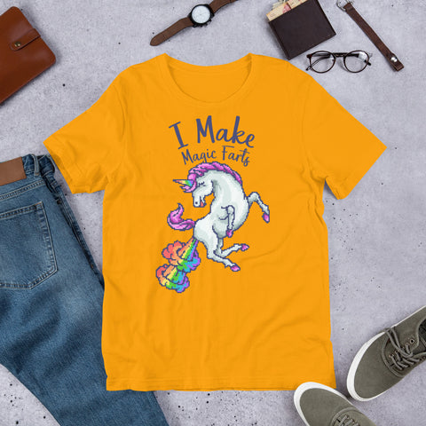 I Make Magic Farts Short-Sleeve Unisex T-Shirt