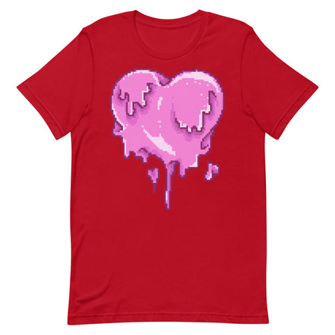 Melting Heart Short-Sleeve Unisex T-Shirt