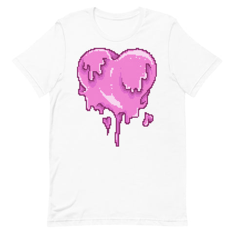 Melting Heart Short-Sleeve Unisex T-Shirt