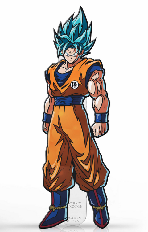 Dragon Ball FighterZ Super Saiyan God Super Saiyan Goku #116 FiGPiN Enamel Pin - RedGuardian Art & Toys