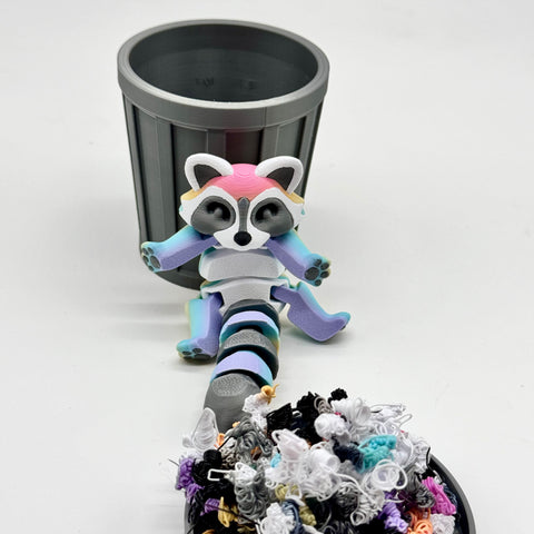 Trash Panda Articulated Raccoon 5.5” and Trash