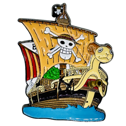 One Piece Boat Ride Enamel Pin