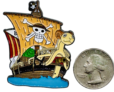 One Piece Boat Ride Enamel Pin
