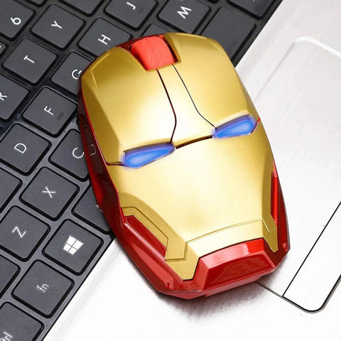 Iron Man Mouse 2.4G Portable Optical USB
