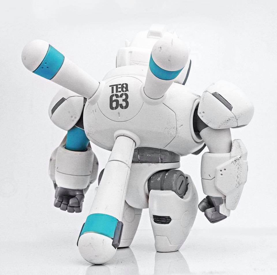 NANO TEQ NUTBUSTER GHOST WHITE By Quiccs x Devil Toys