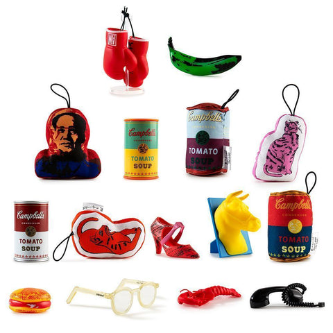 Andy Warhol Soup Can Series 2 Mini-Figures Kidrobot Sealed 24pcs Box - RedGuardian Art & Toys