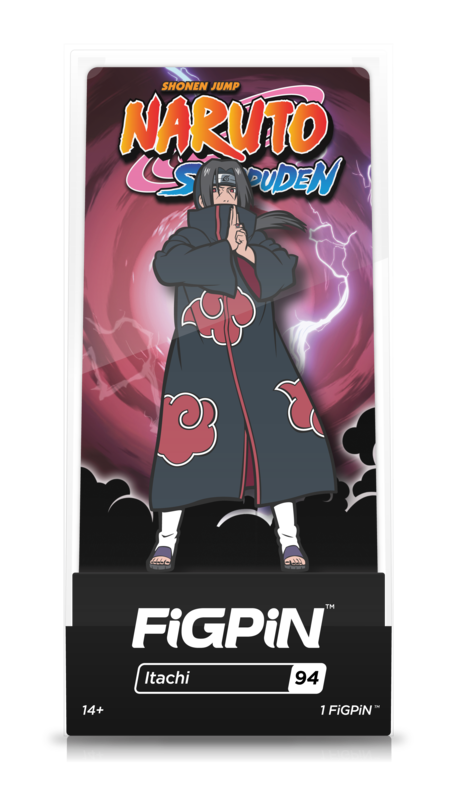 Naruto Shippuden Itachi #94 FiGPiN Enamel Pin - RedGuardian Art & Toys