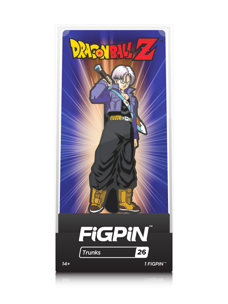 Dragon Ball Trunks #26 FiGPiN Enamel Pin - RedGuardian Art & Toys