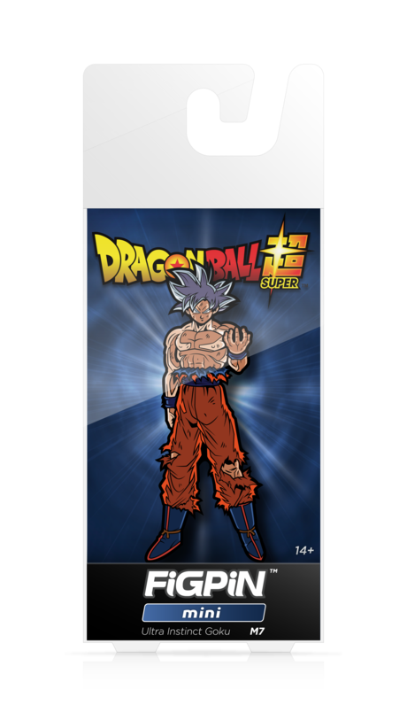 Dragon Ball Super Ultra Instinct Goku #M7 FiGPiN Enamel Pin - RedGuardian Art & Toys