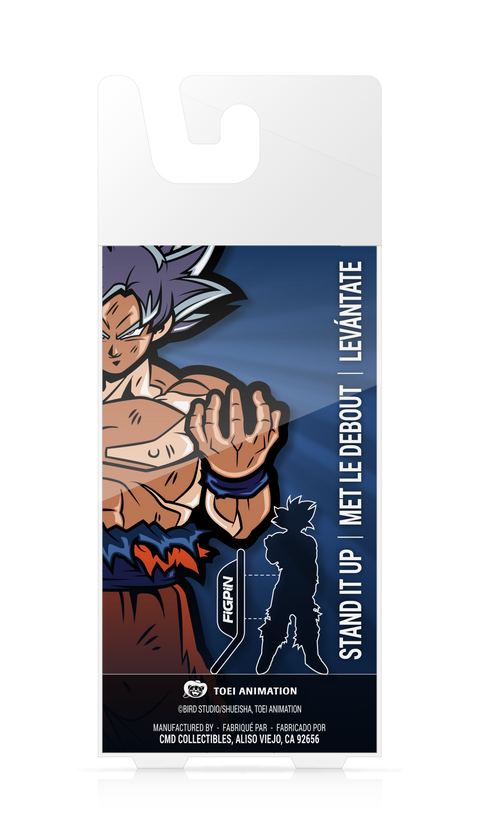 Dragon Ball Super Ultra Instinct Goku #M7 FiGPiN Enamel Pin - RedGuardian Art & Toys