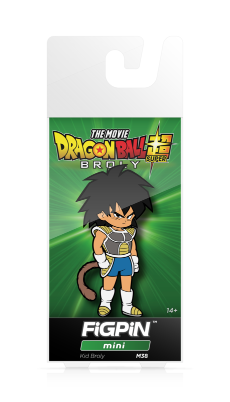 Dragon Ball Super Broly Movie Kid Broly #M38 FiGPiN Enamel Pin - RedGuardian Art & Toys