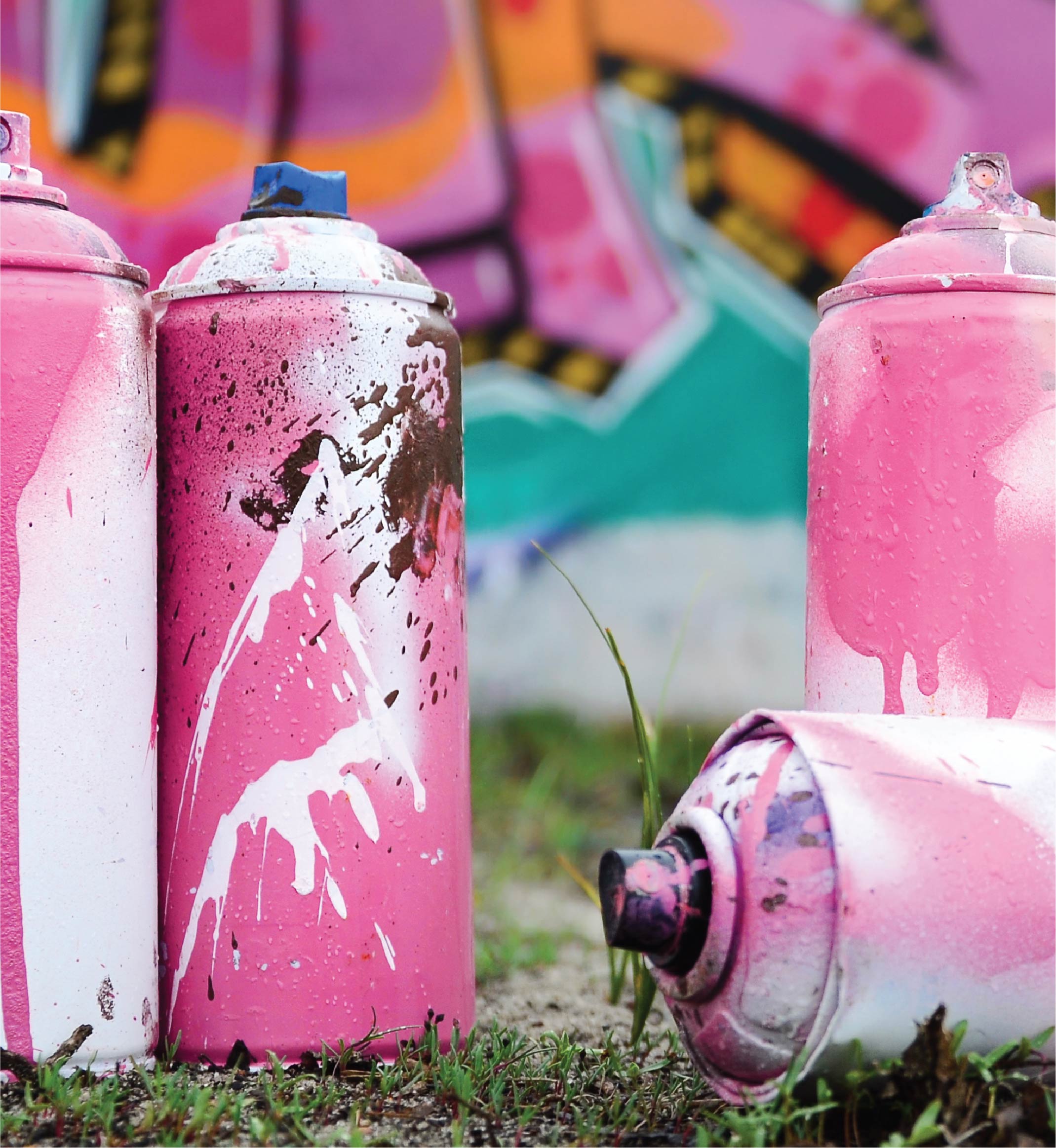 Pink Cans - Background