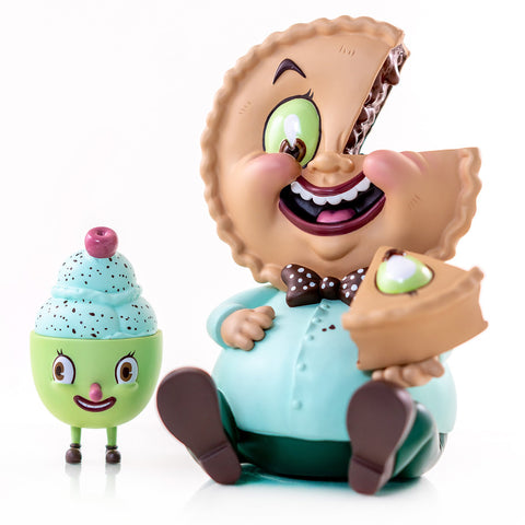Mister Self Indulgence Chocolate Mint  by  Nouar x Martian Toys