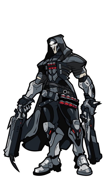 Overwatch Reaper #167 FiGPiN Enamel Pin - RedGuardian Art & Toys